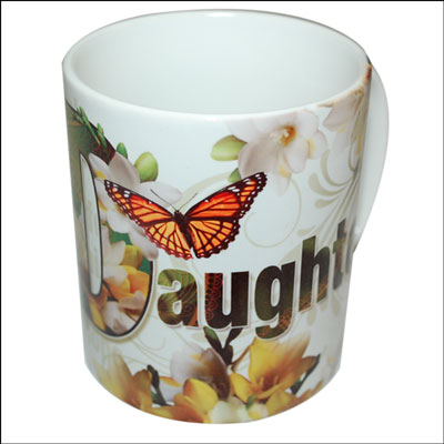 "Mug with Message (Daughter)-code006 - Click here to View more details about this Product